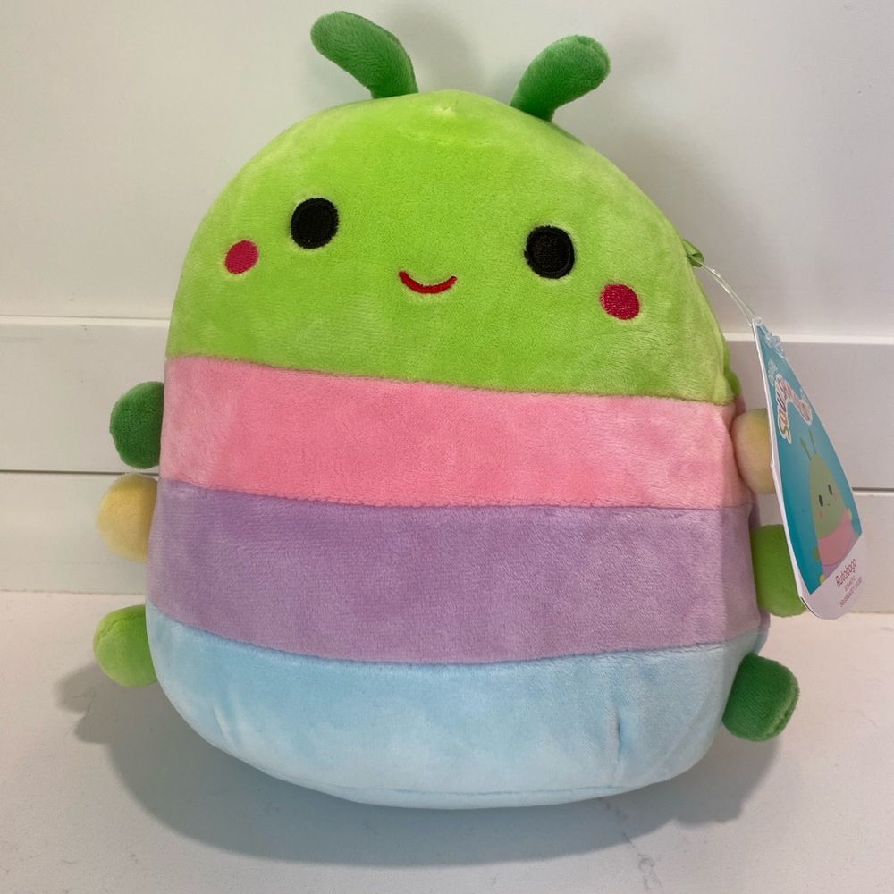 Rutabaga the Caterpillar Squishmallows 8" NWT